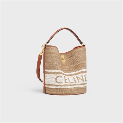 woven mini Celine bag